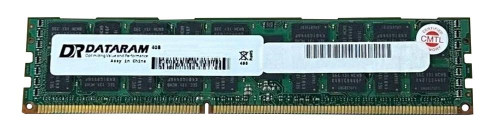 DVM32U1T6/4G Dataram 4GB PC4-25600 DDR4-3200MHz non-ECC Unbuffered CL22 288-Pin DIMM 1.2V Single Rank Memory Module
