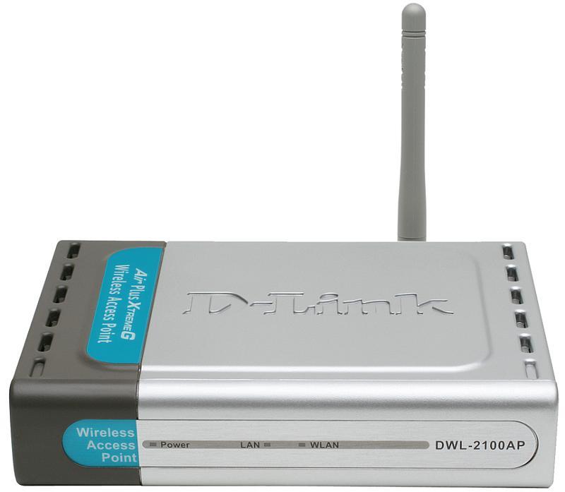 DWL-2100AP D-Link High Speed 2.4GHz 802.11g 108Mbps Wireless Access Point (Refurbished)