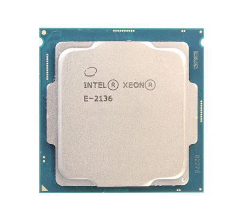 E-2136 Intel Xeon E Series 6-Core 3.30GHz 8.00GT/s DMI3 12MB Cache Socket FCLGA1151 Processor