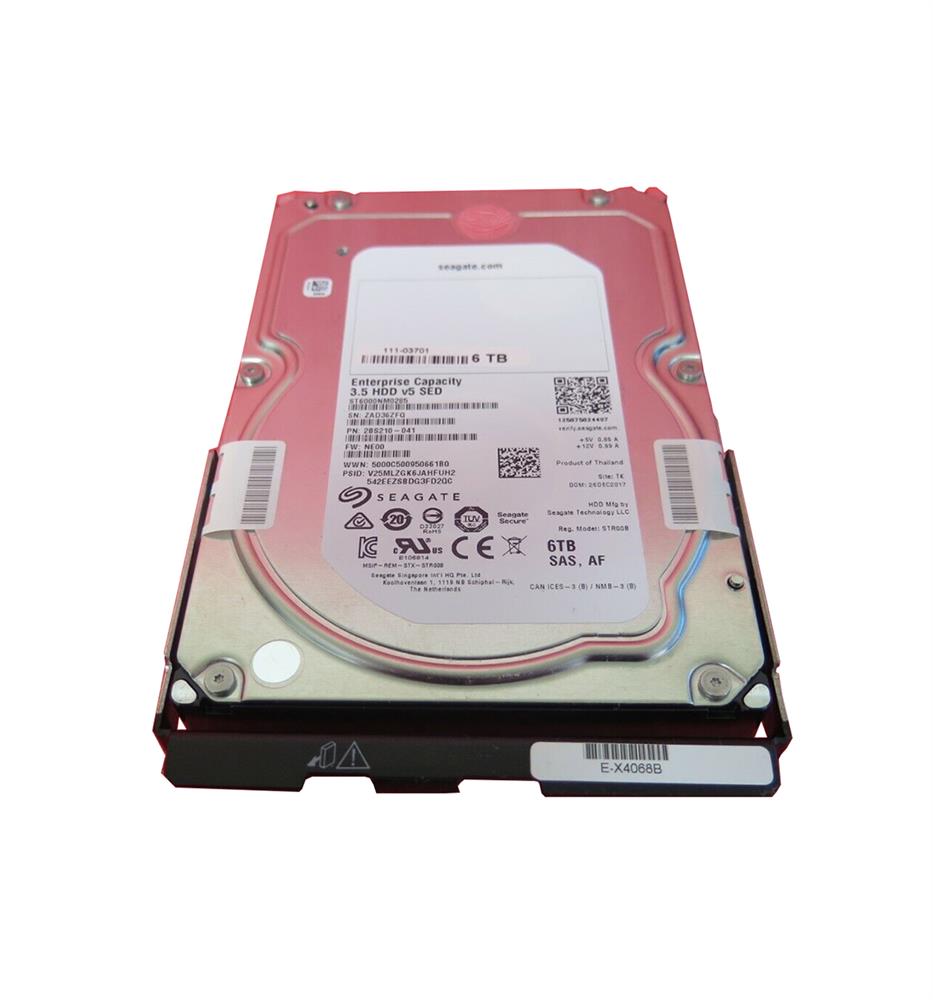 E-X4068B NetApp 6TB 7200RPM SAS 12Gbps 256MB Cache (512e / SED FIPS) 3.5-inch Internal Hard Drive