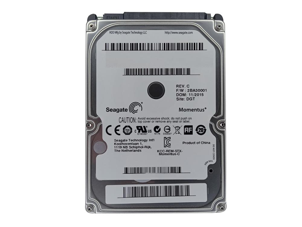 E0793-G141-A63QT Seagate Momentus 1TB 5400RPM USB 3.0 8MB Cache 2.5-inch Internal Hard Drive