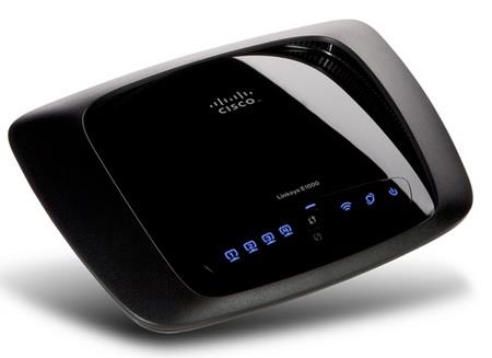 E1000-EW Linksys WLan 300mbit / E1000 Router (Refurbished)