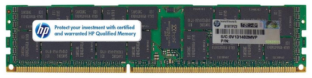 E2Q91AA HP 4GB PC3-14900 DDR3-1866MHz ECC Unbuffered CL13 240-Pin DIMM Dual Rank Memory Module