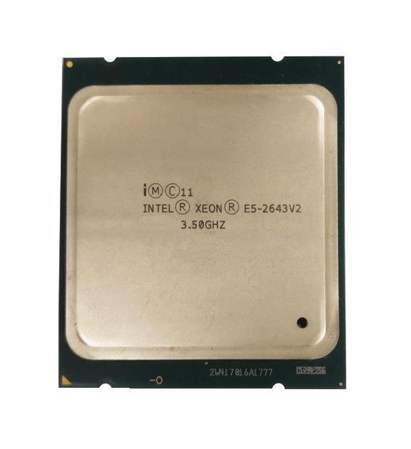 E5-2643V2 Intel Xeon E5-2643 v2 6 Core 3.50GHz 8.00GT/s QPI 25MB L3 Cache Socket FCLGA2011 Processor