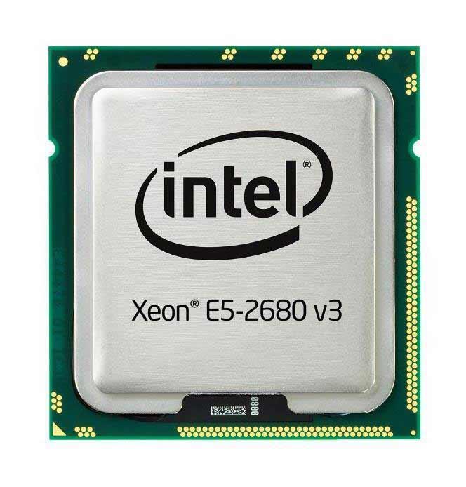 E5-2680 v3 Intel Xeon 12-Core 2.50GHz 9.60GT/s QPI 30MB L3 Cache Socket FCLGA2011-3 Processor