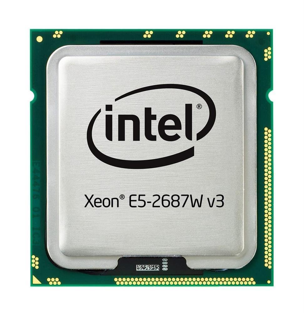 E5-2687W v3 Intel Xeon 10-Core 3.10GHz 9.60GT/s QPI 25MB L3 Cache Socket FCLGA2011-3 Processor
