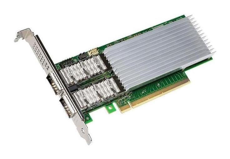 E810-CQDA2 Intel 2-Port 100Gbs QSFP28 PCIE 4.0 100GBase-X Network Card