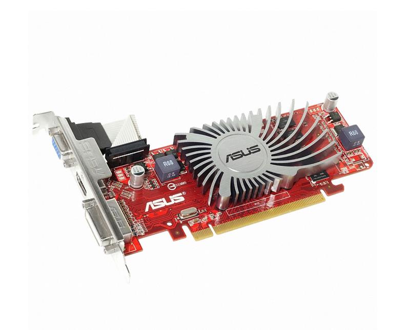 EAH6450SIL/DI1GD3LP ASUS EAH6450 SILENT/DI/1GD3(LP) AMD Radeon HD 6450 1GB DDR3 64-Bit HDMI / DVI-D / D-Sub / HDCP PCI-Express 2.1 Video Graphics Card