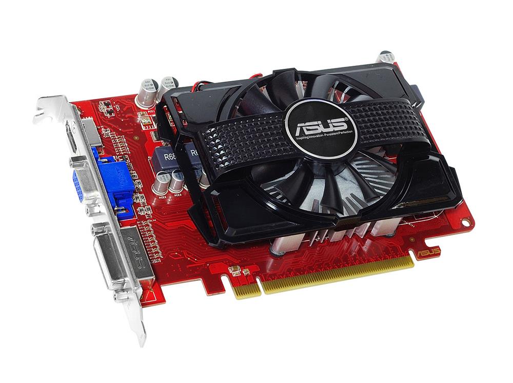 EAH6670/DI/1GD3 ASUS AMD Radeon HD 6670 1GB DDR3 128-Bit HDMI / DVI-D / D-Sub / HDCP Support PCI-Express 2.1 Video Graphics Card