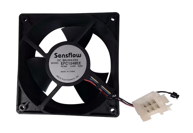 EFC1248EE Delta Sensflow 120x120x38mm 48V Dc 0.40A 4-Wire Fan Assembly