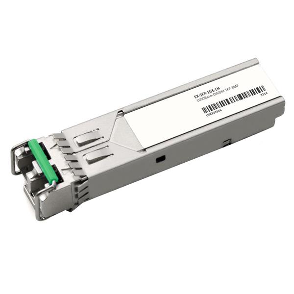EX-SFP-1GE-LH-160KM Juniper 1Gbps 1000Base-LH Single-mode 160km 1550nm DOM SFP Transceiver Module (Refurbished)