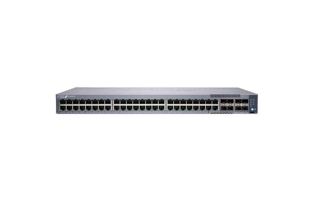 EX4100-48P-CHAS Juniper EX4100 Switch Chassis - 48 Ports - Manageable - Gigabit Ethernet - 10/100/1000Base-T - 3 Layer Supported - Twisted Pair - PoE Ports - 1U High - Rack-mountable, Wall Mountable -  (Refurbished)