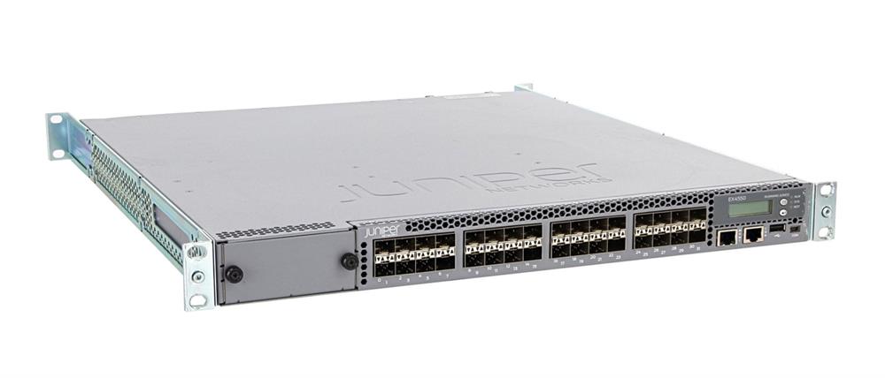 EX4550-32F-AFO Juniper EX4550 32-Ports 10 Gigabit Ethernet 10GBase-T SFP+ Converged Switch (Refurbished)