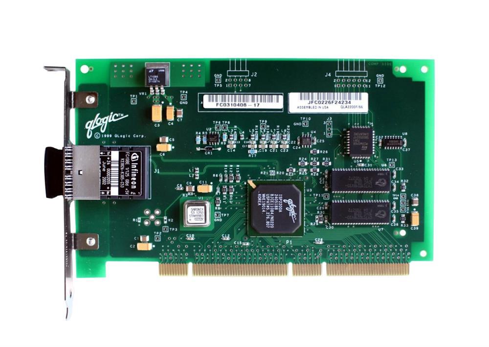 FC0310406-1785 QLogic Fc0310406-17 B Pci Single Fc Host Adapter Qla2200f/66 375-3019