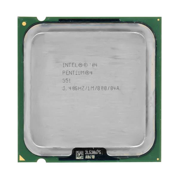 FC758 Dell 3.40GHz 800MHz FSB 1MB L2 Cache Intel Pentium 4 551 Processor Upgrade
