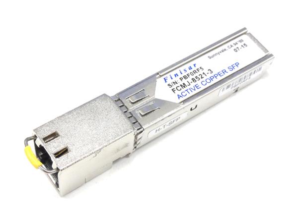 FCMJ-8521-3 Finisar 1.25Gbps 1000Base-T Copper 100m RJ-45 Connector SFP Transceiver Module