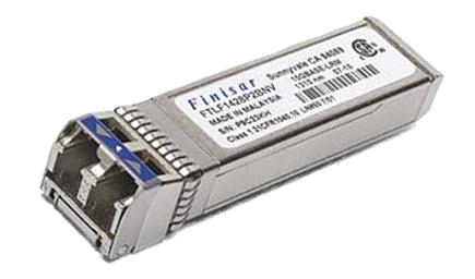 FTLF1428P2BNV Finisar 8.5Gbps 8GBase-LR Single-mode Fiber 10km 1310nm Duplex LC Connector SFP+ Transceiver Module