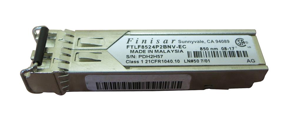 FTLF8524P2BNV-EC Finisar 4.25Gbps 1000Base-SX Multi-mode Fiber 500m 850nm Duplex LC Connector SFP Transceiver Module