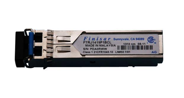 FTRJ1419P1BCL Finisar 2.25Gbps 1000Base-LX Single-mode Fiber 40km 1310nm Duplex LC Connector SFP Transceiver Module