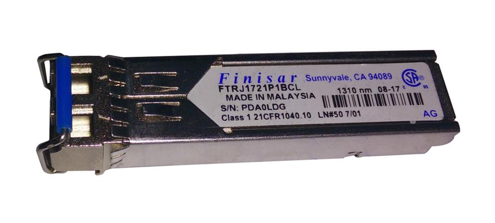 FTRJ1721P1BCL Finisar SONET 2.67Gbps OC-48 LR-1 / SDH STM L-16.1 Single-mode Fiber 40km 1310nm LC Connector SFP Transceiver Module