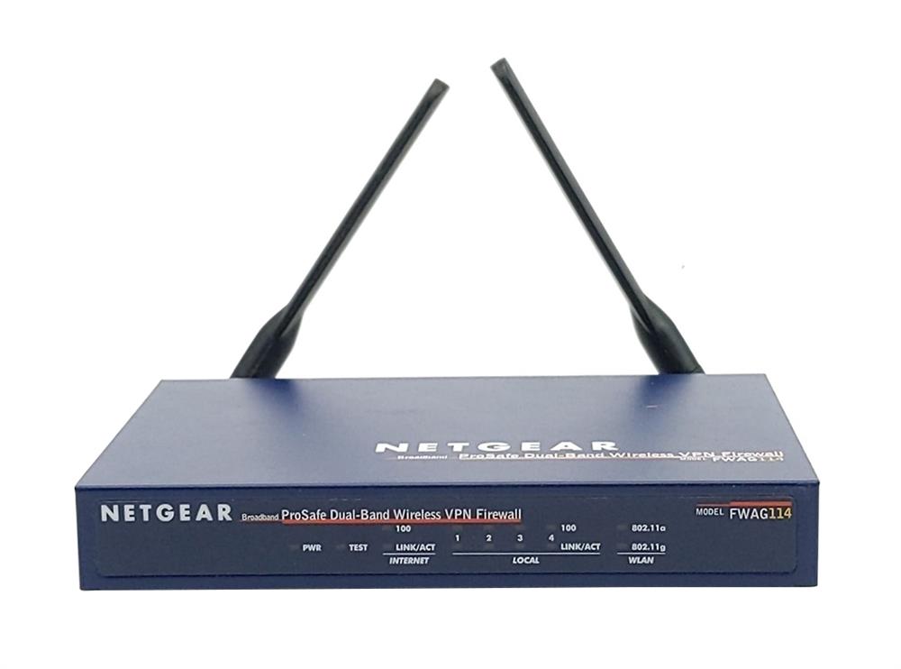 FWAG114NA Netgear FWAG114 Wireless VPN Firewall Router (Refurbished)
