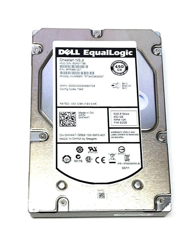 G021K Dell 450GB 10000RPM SAS 6Gbps 2.5-inch Internal Hard Drive with Carrier