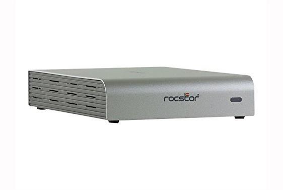 G269T7-01 Rocstor Rocpro 900e 6TB USB 3.0 FireWire/i.LINK 800 eSATA 3.5-inch Rugged External Hard Drive (Silver)