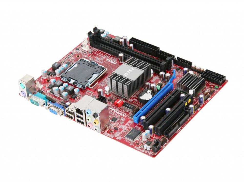 G31TM-P21 MSI Socket LGA 775 Intel G31 Express + ICH7 Chipset Core 2 Duo/ Core 2 Quad/ Core 2 Extreme/ Pentium/ Celeron Processors Support DDR2 2x DIMM 2x SATA 3.0Gb/s Micro-ATX Motherboard (Refurbished)
