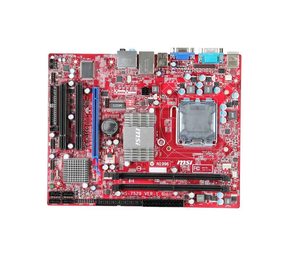 G31TMP35 MSI G31TM-P35 Socket T LGA 775 Intel G31 Express Chipset Pentium / Celeron / Celeron D / Core 2 Duo / Core 2 Extreme / Core 2 Quad / Celeron 400 Processors Support DDR2 2x DIMM 2x SATA 3.0Gb/s Micro-ATX Motherboard (Refurbished)