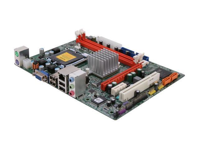 G41TM710100 ECS Socket LGA 775 Intel G41 + ICH7 Chipset Core 2 Quad/ Core 2 Duo/ Pentium Dual-Core/ Celeron Dual-Core/ Celeron Processors Support DDR3 2x DIMM 2x SATA 3.0Gb/s Micro-ATX Motherboard (Refurbished)