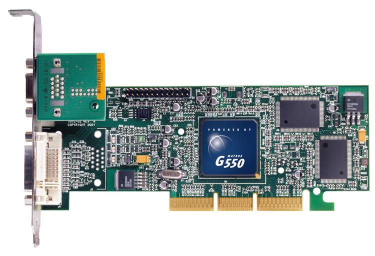 G550-32 Matrox G550 32MB DVI AGP Video Graphics Card