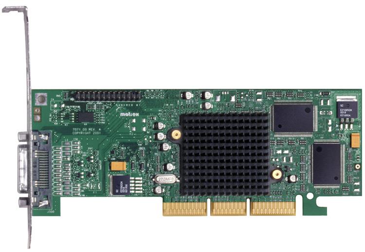 G55MDDAP32DSF Matrox Graphics Millennium G550 Graphics Adapter Mga G550 Pci 32 Mb Ddr. Rohs