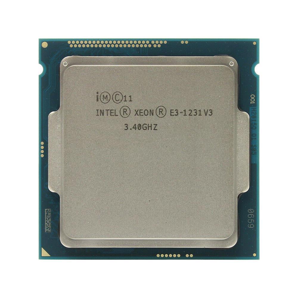 G5L79AV HP 3.40GHz 5.00GT/s DMI2 8MB L3 Cache Intel Xeon E3-1231 v3 Quad Core Processor Upgrade