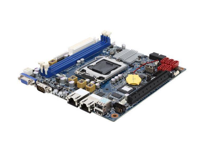 GA-6LISL (rev. 1.1) Gigabyte Socket LGA 1150 Intel C226 Chipset Xeon E3-1200 v3/v4 Core i3 / Pentium / Celeron Processors Support 2x DIMM 5x SATA 6.0Gb/s Mini-ITX Server Motherboard  (Refurbished)