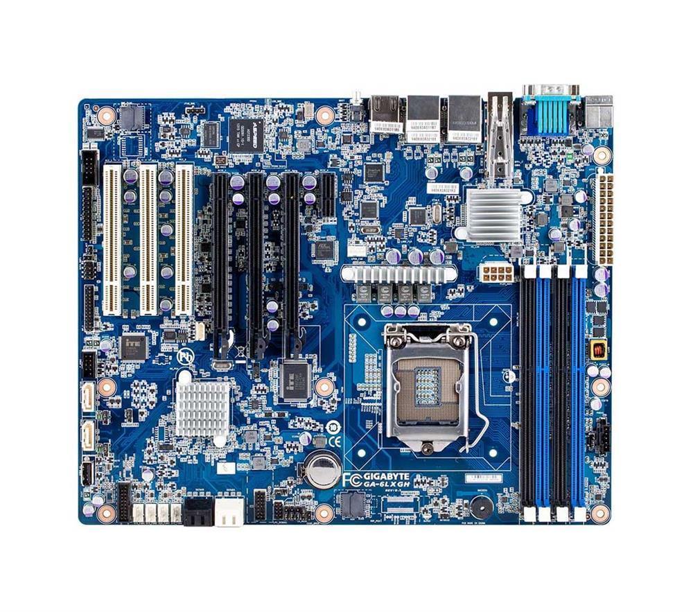 GA-6LXGH(rev.1.0) Gigabyte Socket LGA 1150 Intel C224 Chipset Xeon E3-1200 v3 4th Generation Core i3 Processors Support 4x DIMM 4x SATA 6.0Gb/s ATX Server Motherboard (Refurbished) GA-6LXGH (rev. 1.0)