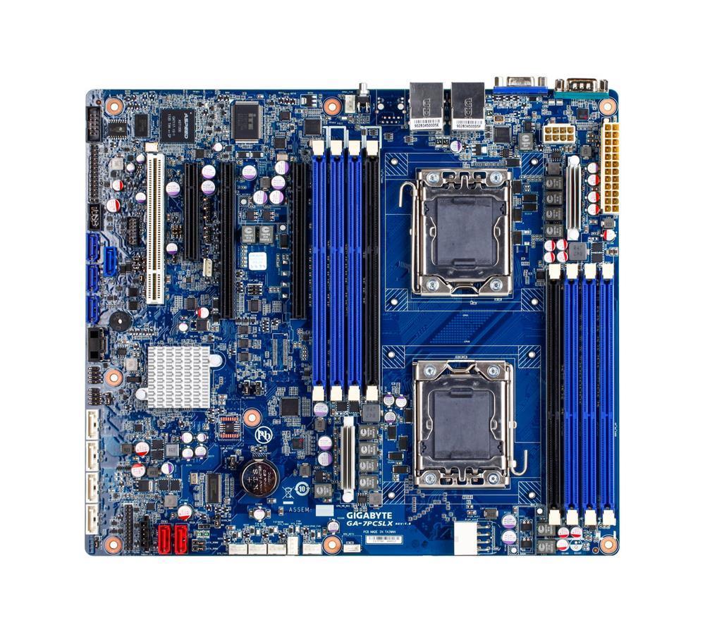 GA-7PCSLD(rev.1.0) Gigabyte Dual Socket LGA 1356 Intel C606 Chipset Xeon E5-2400/ E5-2400 v2 Processors Support 8x DIMM 2x SATA 6.0Gb/s CEB Motherboard (Refurbished) GA-7PCSLD (rev. 1.0)