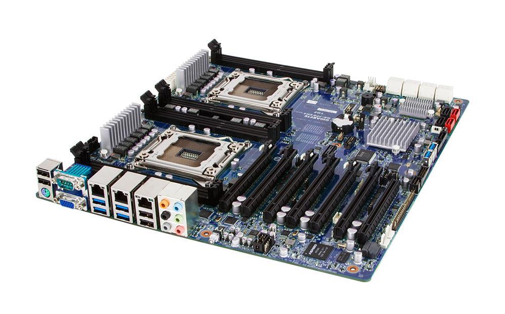 GA-7PESH3 (rev. 1.0) Gigabyte Dual Socket LGA 2011 Intel C602 Chipset Xeon E5-2600v2/ E5-1600 v2/ E5-2600/ E5-1600 Processors Support 8x DIMM 2x SATA 6.0Gb/s Extended ATX/ SSI EEB Server Motherboard  (Refurbished)