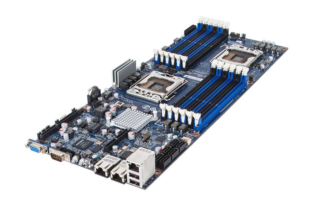 GA-7PTSV(rev.1.0) Gigabyte Dual Socket LGA 1356 Intel C602 Chipset Xeon E5-2400/ E5-2400 v2 12x DIMM 2x SATA 6.0Gb/s Proprietary Motherboard (Refurbished) GA-7PTSV (rev. 1.0)