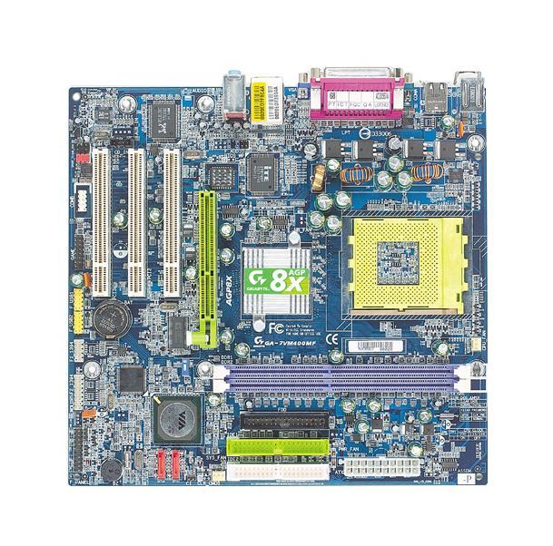 GA-7VM400MF-P(rev.1.0) Gigabyte Socket A VIA KM400/ VIA 8237 Chipset AMD Athlon XP/ Athlon/ Duron Processors Support DDR3 2x DIMM 2x SATA Micro-ATX Motherboard (Refurbished) GA-7VM400MF-P (rev. 1.0)