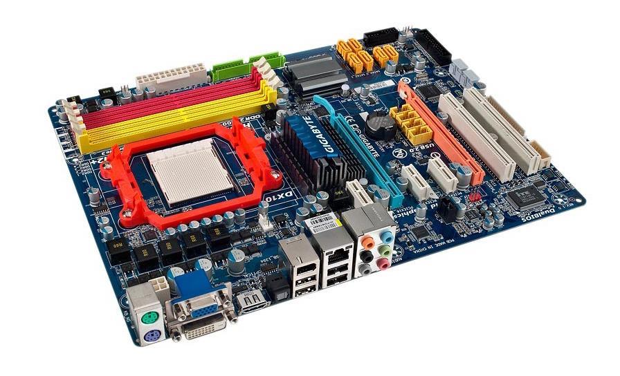 GA-MA780G-UD3H(rev.1.0) Gigabyte Socket AM2+ AMD 780G/ SB700 Chipset AMD Phenom X4/ AMD Phenom X3/ AMD Athlon X2/ AMD Athlon/ AMD Sempron X2/ AMD Sempron Processors Support DDR2 4x DIMM 6x SATA 3.0Gb/s ATX Motherboard (Refurbished) GA-MA780G-UD3H (rev. 1.0)