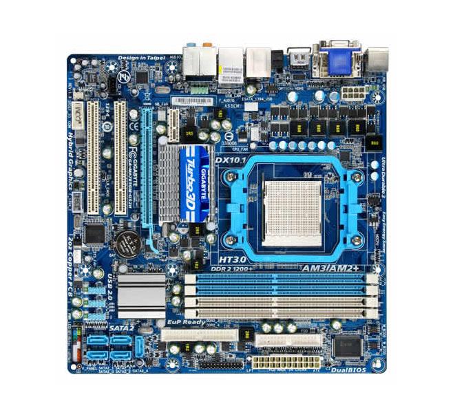 GA-MA785GM-US2H (rev. 3.3) Gigabyte Socket AM2+ AMD 785/ SB710 Chipset AMD Phenom II/ AMD Phenom/ AMD Athlon II/ AMD Athlon/ AMD Sempron Processors Support DDR2 4x DIMM 5x SATA 3.0Gb/s Micro-ATX Motherboard (Refurbished)