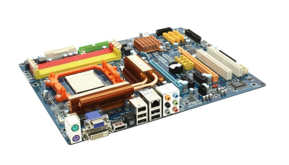 GA-MA790GP-DS4H (rev. 1.0) Gigabyte Socket AM2+ AMD A790GX/ SB750 Chipset AMD Phenom FX/ AMD Phenom X4/ AMD Phenom X3/ AMD Athlon X2/ AMD Athlon/ AMD Sempron X2/ AMD Sempron Processors Support DDR2 4x DIMM 6x SATA 3.0Gb/s ATX Motherboard (Refurbished)