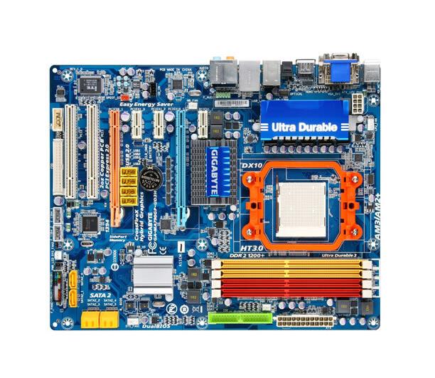 GA-MA790GP-UD3H(rev.1.0) Gigabyte Socket AM2 AMD 790GX + SB750 Chipset AMD Phenom II X4/ AMD Phenom II X3/ AMD Phenom FX/ AMD Phenom X4/ AMD Phenom X3/ AMD Athlon X2/ AMD Athlon/ AMD Sempron X2/ AMD Sempron Processors Support DDR2x 4x DIMM 6x SATA 3.0Gb/s ATX Motherboard (Refurbished) GA-MA790GP-UD3H (rev. 1.0)