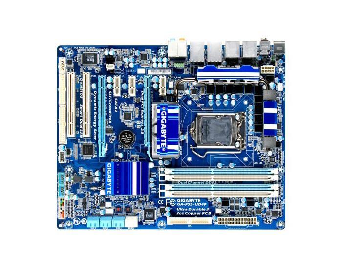 GA-P55-UD4P(rev.1.0) Gigabyte Socket LGA 1156 Intel P55 Express Chipset Core i7 / i5 / i3 / Pentium / Celeron Processors Support DDR3 4x DIMM 6x SATA 3.0Gb/s ATX Motherboard (Refurbished) GA-P55-UD4P (rev. 1.0)