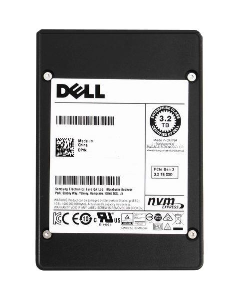 GD0H6 Dell 3.2TB PCI Express 3.0 x4 Flash Enterprise NVMe Mixed Use Gen4 U.2 Internal Solid State Drive (SSD) with Carrier