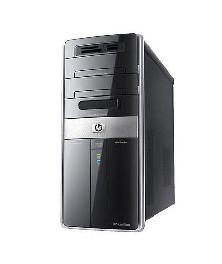 GQ500AA HP Pavilion Elite M9080N Desktop PC Intel Quad Core2 Q6600 2.4GHz Processor 3GB DDR2 Memory 1TB 7200RPM SATA Hard Drive DVD+RW Drive with lightscribe Modem IR Wireless 802.11a/b/g/n TV Tuner with Remote (Refurbished)