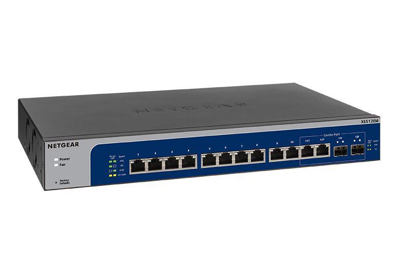 GS750E-100NAS Netgear 48-port Gigabit Smart Managed Plus Switch with 2 SFP Ports (GS750E) - 48 Ports - Manageable - 2 Layer Supported - Modular - 2 SFP Slots - 30 W Power Consumption - Twisted Pair, Optical Fiber  (Refurbished)