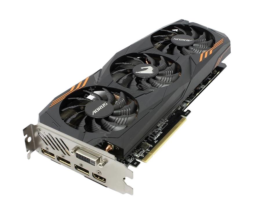 GV-N1060AORUS-6GD Gigabyte GeForce GTX 1060 6GB GDDR5 192-Bit HMDI / 3x DisplayPort / Dual-Link DVI-I PCI Express 3.0 x16 Video Graphics Card