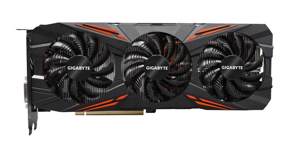 GV-N1080G1 GAMING-8GD Gigabyte GeForce GTX 1080 8GB GDDR5X 256-Bit HMDI / 3x DisplayPort / Dual-Link DVI-D PCI-Express 3.0 x16 Video Graphics Card