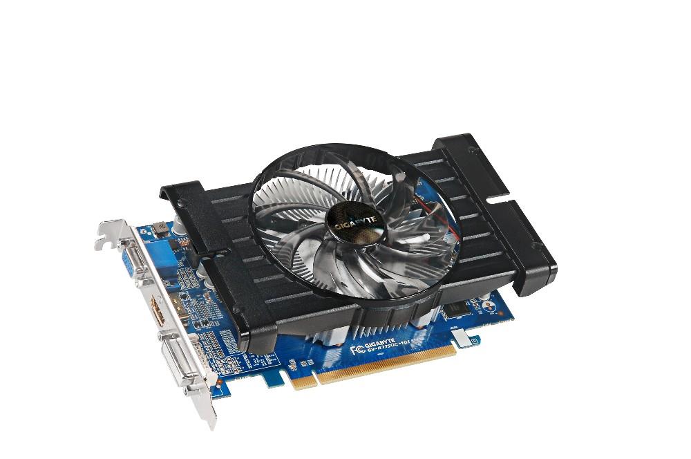 GV-R775OC-1GI Gigabyte Radeon HD 7750 1GB GDDR5 PCI-Express 2.1 Dual Slot Video Graphics Card